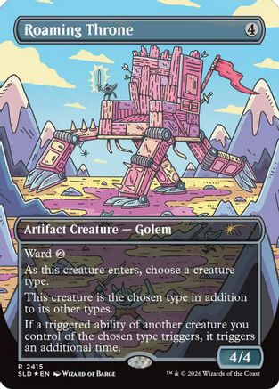 Image of Roaming Throne (SLD-2415) - Secret Lair Drop Series Foil