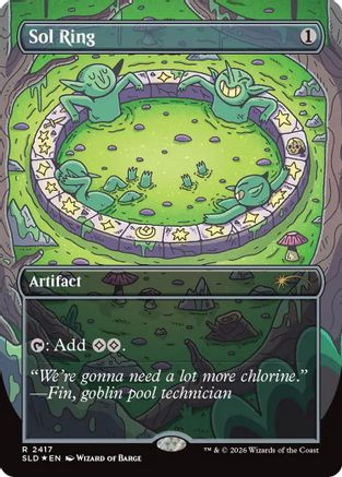 Image of Sol Ring (2417) (SLD-2417) - Secret Lair Drop Series Foil