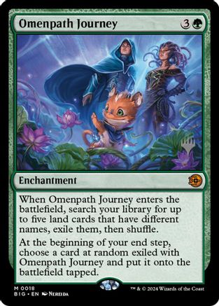 Image of Omenpath Journey (PPSOS-018) - Promo Pack: Secrets of Strixhaven Foil