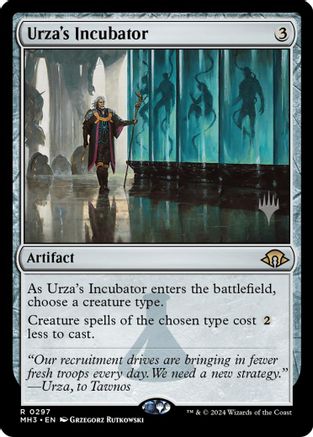 Image of Urza's Incubator (PPSOS-297) - Promo Pack: Secrets of Strixhaven Foil