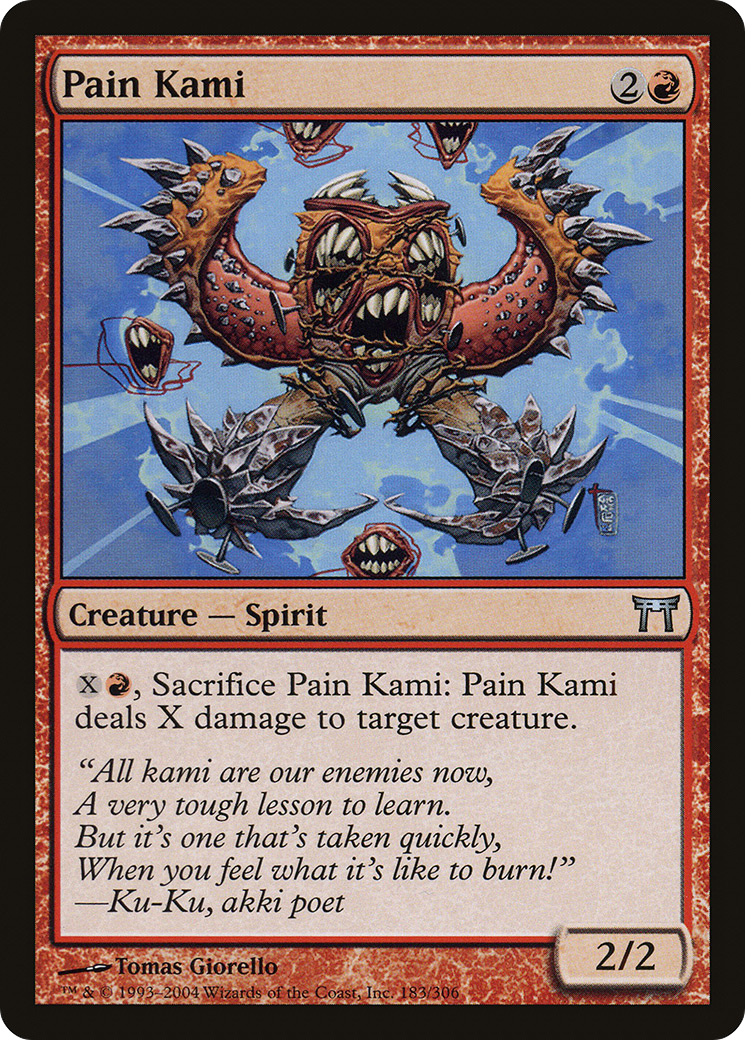 Image of Pain Kami [Champions of Kamigawa]