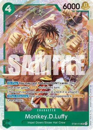 Image of Monkey.D.Luffy (ST30-012) - Starter Deck EX: Luffy & Ace Foil