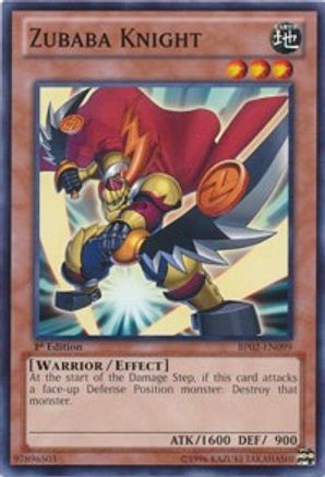 Image of Zubaba Knight [BP02-EN099] Common