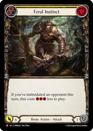 Image of Feral Instinct (OMN229) - Omens of the Third Age