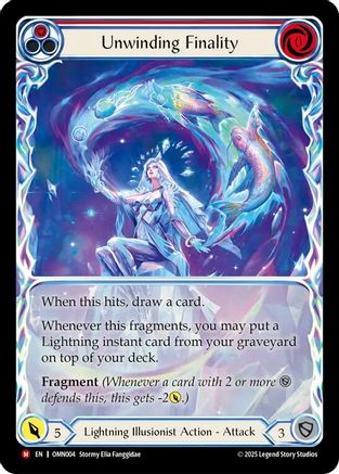 Image of Unwinding Finality (Extended Art) (OMN004) - Omens of the Third Age