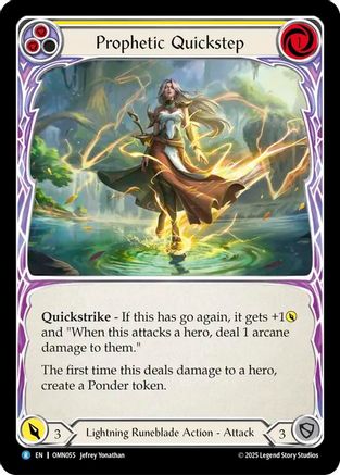 Image of Prophetic Quickstep (OMN055) - Omens of the Third Age