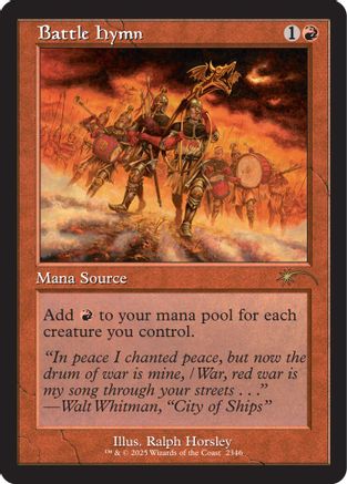 Image of Battle Hymn (SLD-2346) - Secret Lair Drop Series