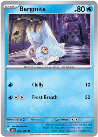 Image of Bergmite 023  ME04 Chaos Rising - Common