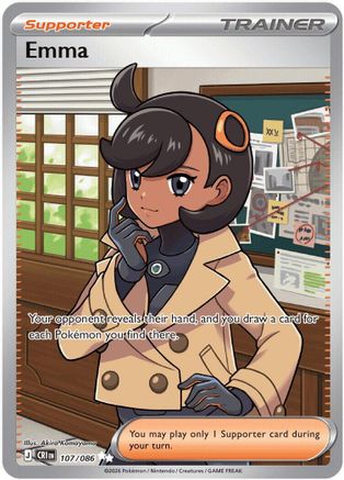 Image of Emma 107/086  - Holofoil ME04 Chaos Rising - Ultra Rare