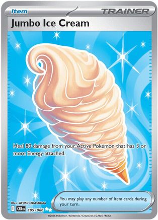 Image of Jumbo Ice Cream 109  - Holofoil ME04 Chaos Rising - Ultra Rare
