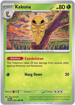 Image of Kakuna 002  ME04 Chaos Rising - Common