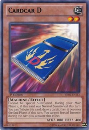 Image of Cardcar D [BP02-EN112] Rare