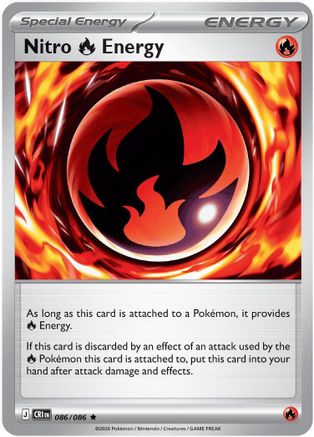 Image of Nitro R Energy 086  - Holofoil ME04 Chaos Rising - Rare