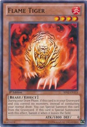 Image of Flame Tiger [BP02-EN113] Common