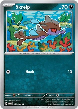 Image of Skrelp 058  ME04 Chaos Rising - Common