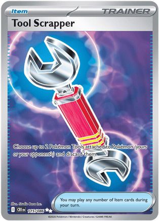 Image of Tool Scrapper 115  - Holofoil ME04 Chaos Rising - Ultra Rare
