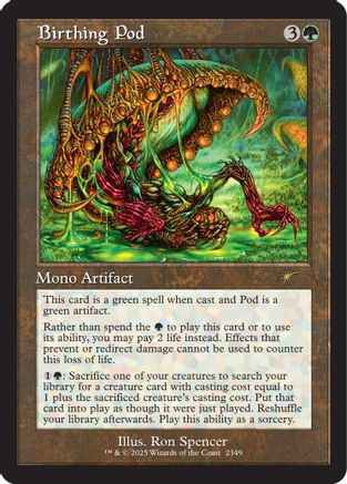 Image of Birthing Pod (SLD-2349) - Secret Lair Drop Series Foil