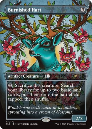 Image of Burnished Hart (SLD-172) - Secret Lair Drop Series