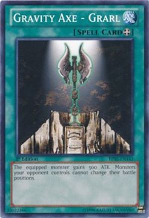 Image of Gravity Axe - Grarl [BP02-EN143] Common