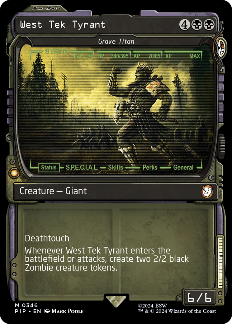 Image of West Tek Tyrant - Grave Titan (Showcase) [Fallout]