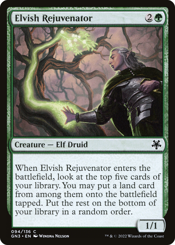 Image of Elvish Rejuvenator [Game Night: Free-for-All]