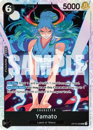 Image of Yamato (098) (OP16-098) - The Time of Battle Foil