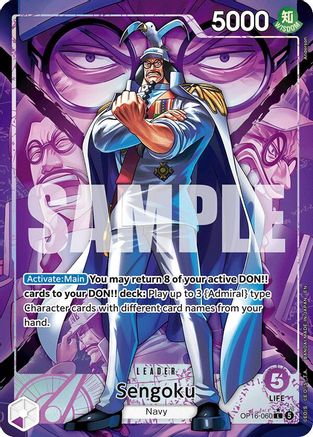 Image of Sengoku (Alternate Art) (OP16-060) - The Time of Battle Foil
