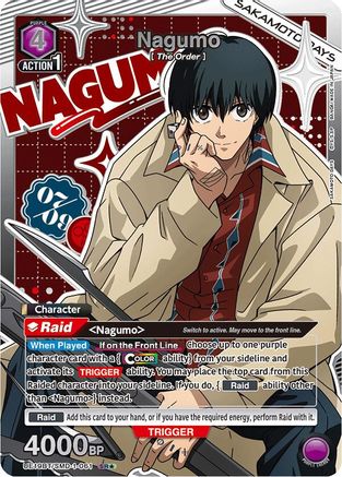 Image of Nagumo (061) (SR*) (UE19BT/SMD-1-061) - UE19BT SAKAMOTO DAYS Foil