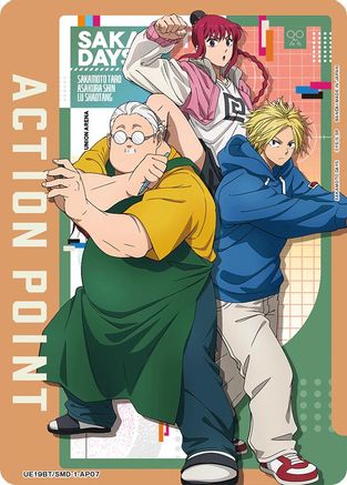 Image of Action Point Card (AP07) (UE19BT/SMD-1-AP07) - UE19BT SAKAMOTO DAYS