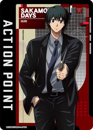 Image of Action Point Card (AP09) (UE19BT/SMD-1-AP09) - UE19BT SAKAMOTO DAYS Foil