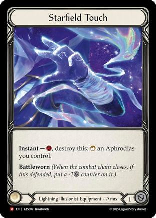 Image of Starfield Touch (AZS005) - Armory Deck: Zyggy Rainbow Foil