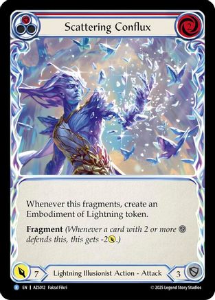Image of Scattering Conflux (Red) (AZS012) - Armory Deck: Zyggy