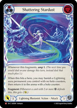 Image of Shattering Stardust (Red) (AZS014) - Armory Deck: Zyggy