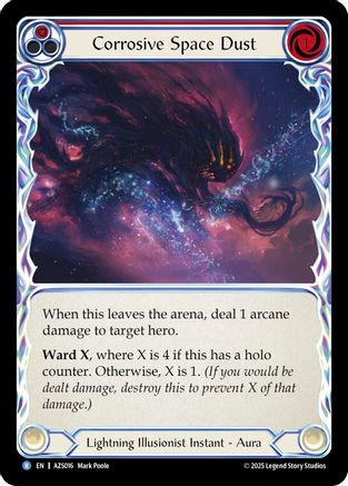 Image of Corrosive Space Dust (Red) (AZS016) - Armory Deck: Zyggy