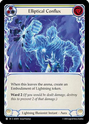 Image of Elliptical Conflux (Yellow) (AZS019) - Armory Deck: Zyggy