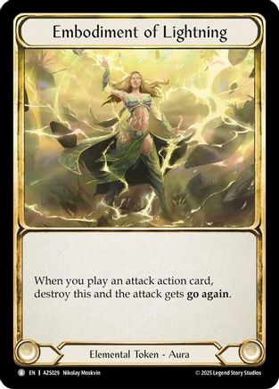 Image of Embodiment Of Lightning (AZS029) - Armory Deck: Zyggy