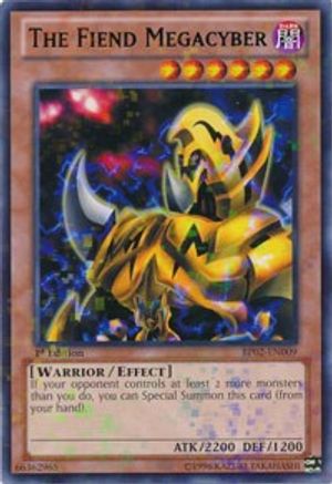 Image of The Fiend Megacyber [BP02-EN009] Mosaic Rare