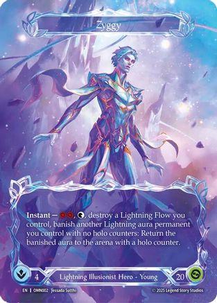 Image of Zyggy (Marvel) (OMN002) - Omens of the Third Age Cold Foil