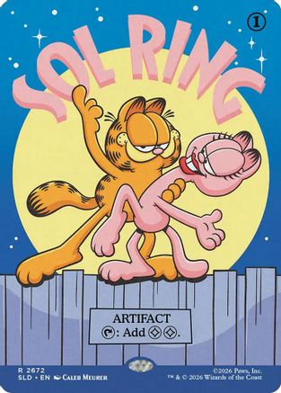 Image of Sol Ring (2672) (SLD-2672) - Secret Lair Drop Series Foil