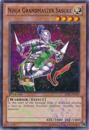 Image of Ninja Grandmaster Sasuke [BP02-EN029] Mosaic Rare