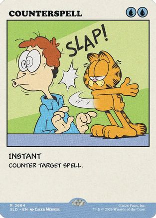 Image of Counterspell (2664) (SLD-2664) - Secret Lair Drop Series Foil