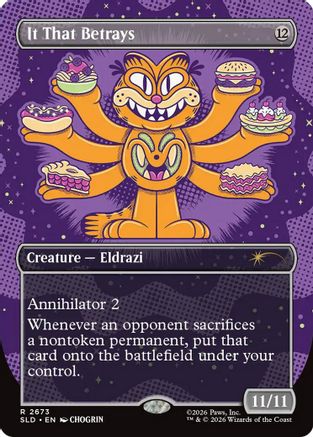 Image of It That Betrays (2673) (SLD-2673) - Secret Lair Drop Series Foil