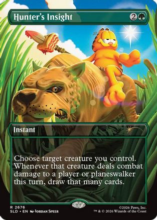 Image of Hunter's Insight (SLD-2676) - Secret Lair Drop Series Foil