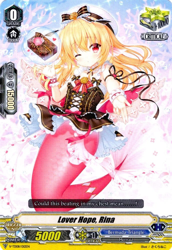 Image of Lover Hope, Rina (V-TD08/012EN) [Schokolade Melody]
