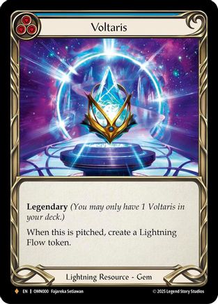 Image of Voltaris (Blue) (OMN000) - Omens of the Third Age Cold Foil