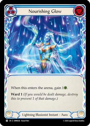 Image of Nourishing Glow (Blue) (OMN038) - Omens of the Third Age
