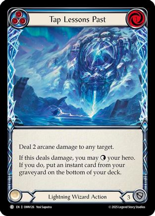 Image of Tap Lessons Past (Blue) (OMN126) - Omens of the Third Age