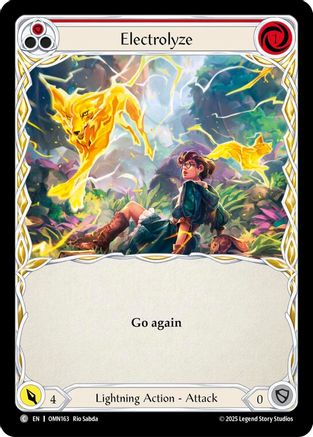 Image of Electrolyze (Red) (OMN163) - Omens of the Third Age