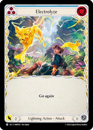 Image of Electrolyze (Blue) (OMN165) - Omens of the Third Age