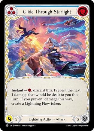 Image of Glide Through Starlight (Blue) (OMN171) - Omens of the Third Age